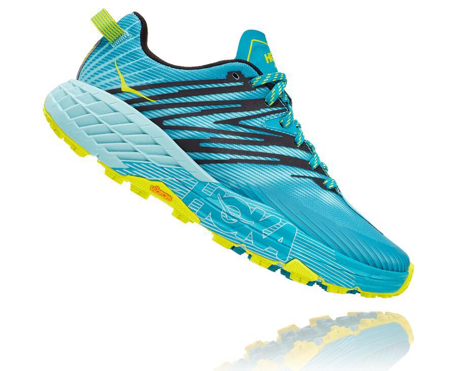 Hoka One One Spor Ayakkabı Kadın Turkuaz - Speedgoat 4 - GM3924067